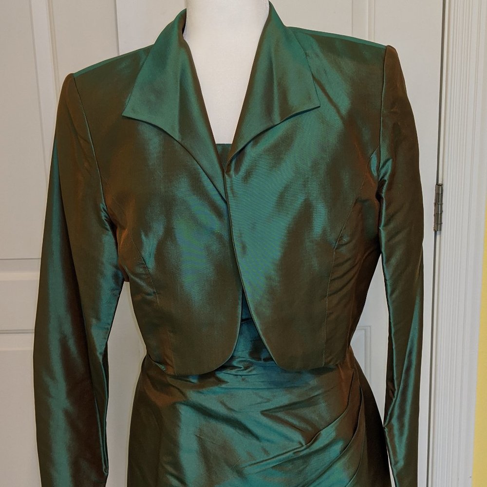Gorgeous Marisa Baratelli Cocktail or Mother-of-the-Bride dress and jacket